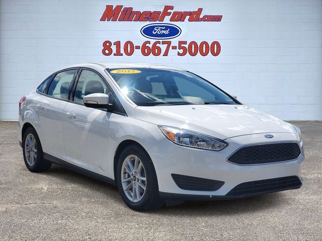 Used 2017 Ford Focus SE with VIN 1FADP3F22HL313476 for sale in Lapeer, MI