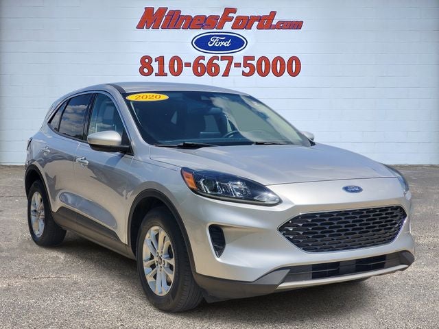 Used 2020 Ford Escape SE with VIN 1FMCU9G64LUA30787 for sale in Lapeer, MI
