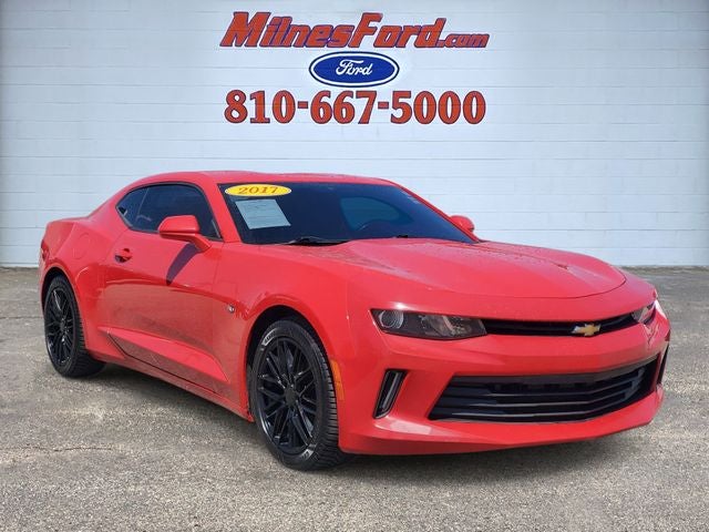 Used 2017 Chevrolet Camaro 1LT with VIN 1G1FA1RX9H0158922 for sale in Lapeer, MI