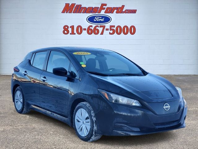 Used 2025 Nissan Leaf S with VIN 1N4AZ1BVXSC566831 for sale in Lapeer, MI