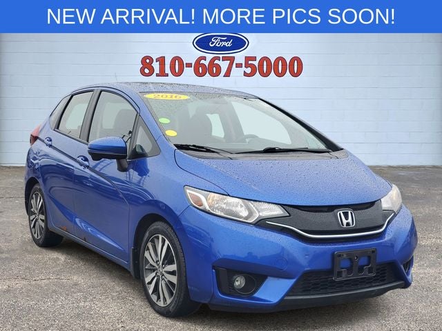 Used 2016 Honda Fit EX with VIN JHMGK5H75GX000745 for sale in Lapeer, MI