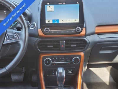 2018 Ford EcoSport SES