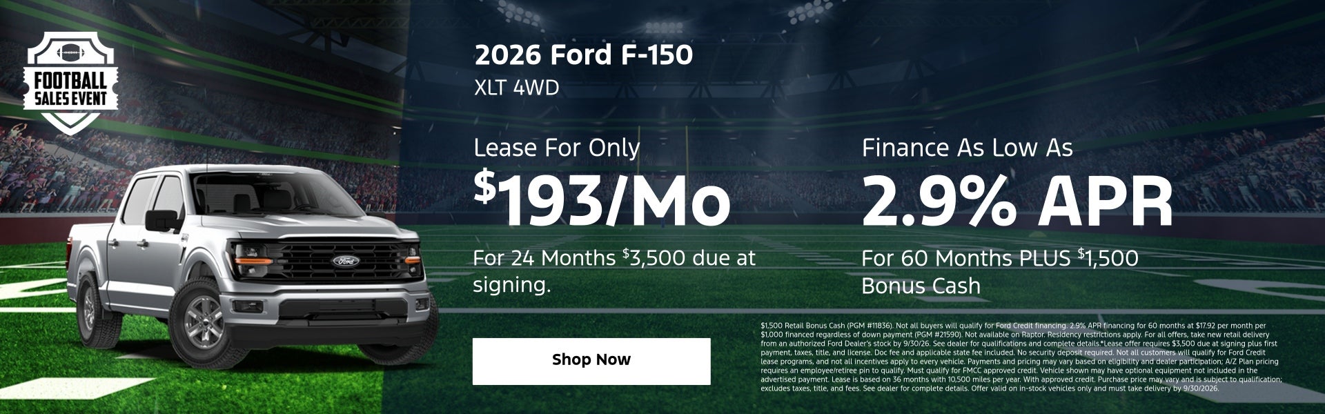 F150 Offer