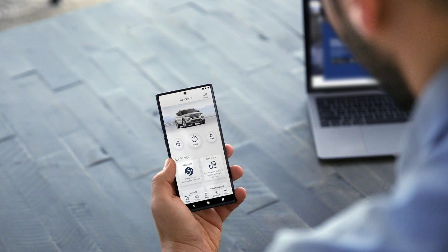 image of a man on a phone