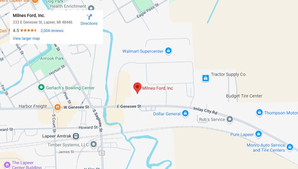 Milnes Ford, Inc. in Lapeer, MI