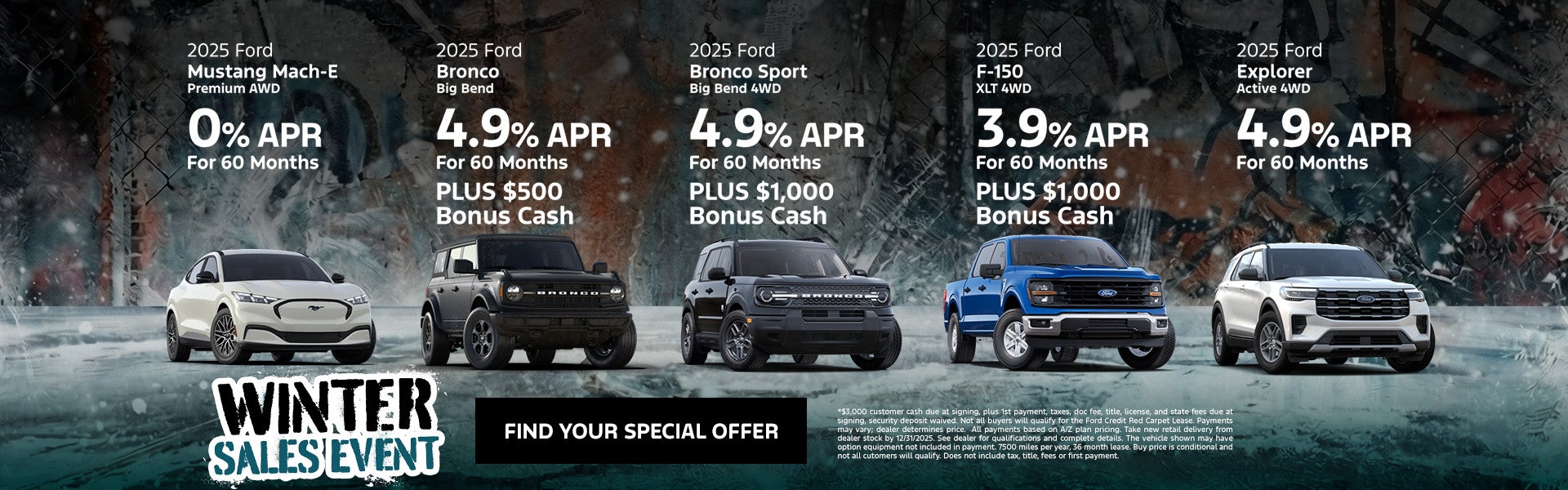 Winter Sales Event