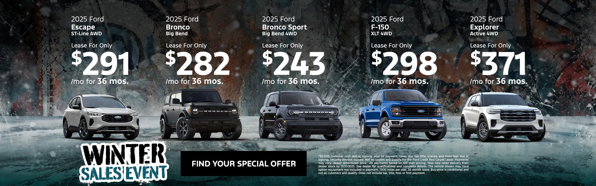 Winter Sales Event